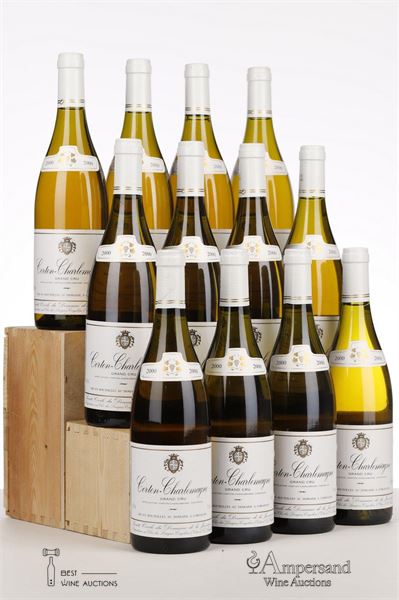 CORTON CHARLEMAGNE 2000 - Domaine de la Juviniere - 12 Bottles