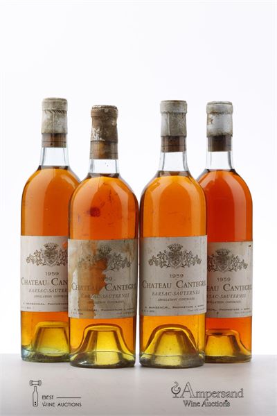 CANTEGRIL 1959 - MB - 4 Bottles