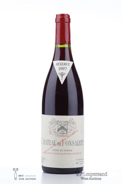 DE FONSALETTE 1997 - Chateau de Fonsalette - 1 Bottle