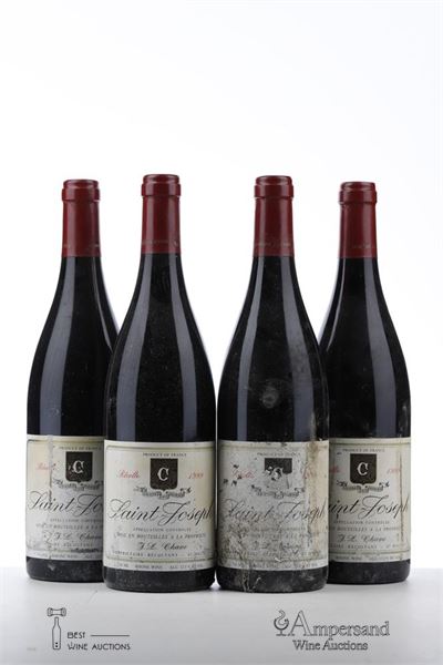 SAINT JOSEPH 1999 - Jean Louis Chave - 4 Bottles