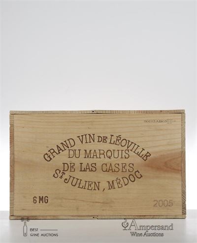 LEOVILLE LAS CASES 2005 - Mc - 6 Magnums - Owc 6