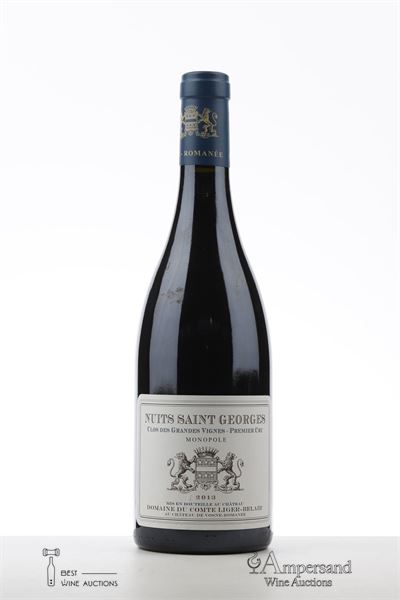 NUITS ST GEORGES CLOS DES GRANDES VIGNES 2013 - Comte Liger Belair - 1 Bottle