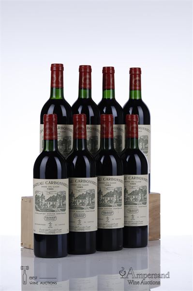 CARBONNIEUX 1985 - 8 Bottles - Owc 12