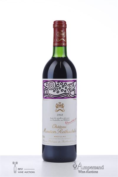 MOUTON ROTHSCHILD 1988 - Mc - 1 Bottle