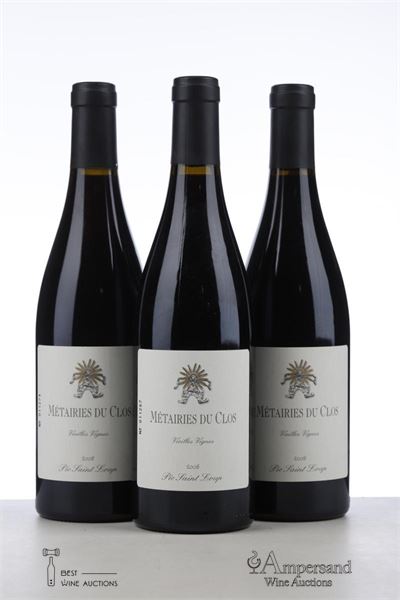 PIC SAINT LOUP CLOS MARIE METAIRIES DU CLOS VIEILLES VIGNES 2008 - Clos Marie - 3 Bottles