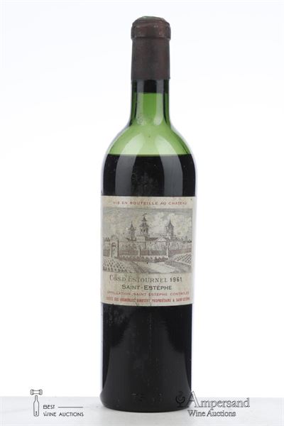 COS D'ESTOURNEL 1961 - Mc - 1 Bottle