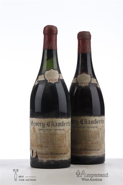 GEVREY CHAMBERTIN 1950 - Naigeon Chauveau - 2 Bottles