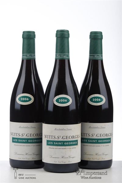 NUITS ST GEORGES LES ST GEORGES 2006 - Henri Gouges - 3 Bottles