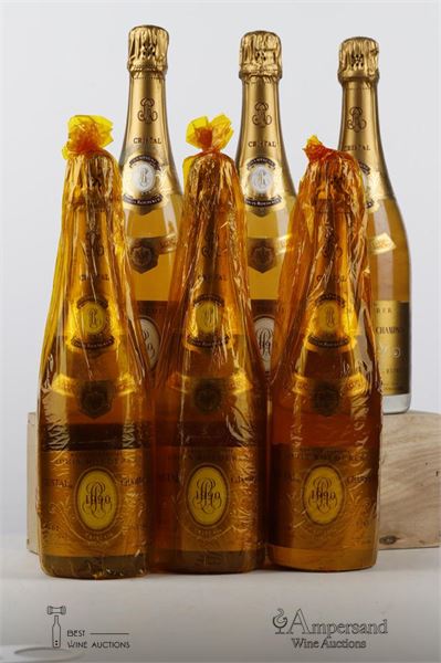 CRISTAL ROEDERER 1990 - Louis Roederer - 6 Bottles - Oc 6