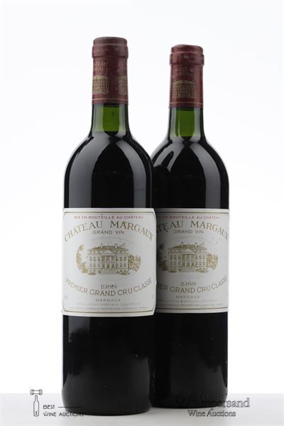 MARGAUX 1988 - Mc - 2 Bottles