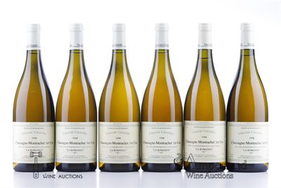 CHASSAGNE MONTRACHET BLANC LA ROMANEE 1998 - Vincent Girardin - 6 Bottles