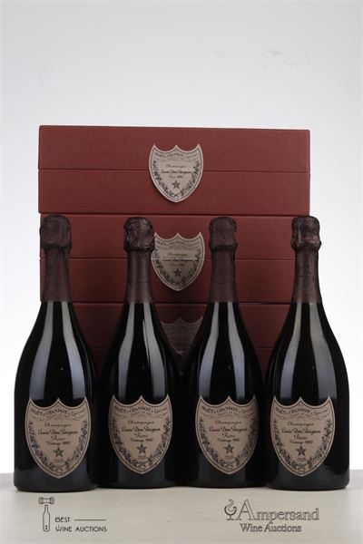 DOM PERIGNON ROSE 1990 - Moet et Chandon - 4 Bottles - Oc 1