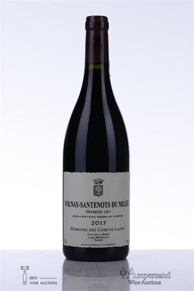 VOLNAY SANTENOTS DU MILIEU 2015 - Comtes Lafon - 1 Bottle