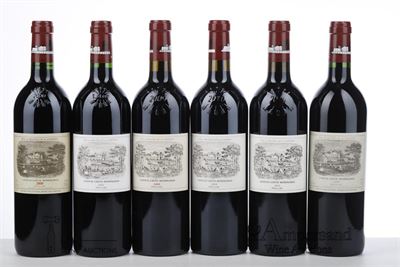 ASSORTMENT CASE LAFITE ROTHSCHILD 1995+2000+2003+2009+2010+2015 - Mc - 6 Bottles - Owc 1