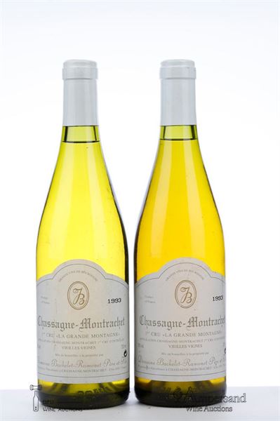 CHASSAGNE MONTRACHET BLANC LA GRANDE MONTAGNE 1993 - Bachelet Ramonet - 2 Bottles