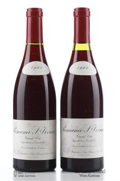 ROMANEE ST VIVANT 1988 - Leroy - 2 Bottles