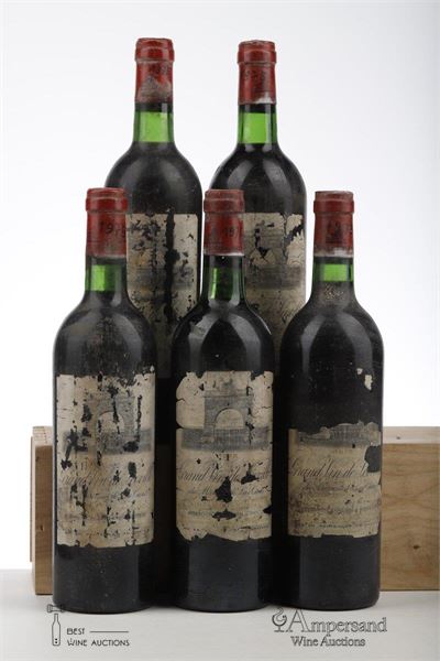 LEOVILLE LAS CASES 1975 - Mc - 5 Bottles
