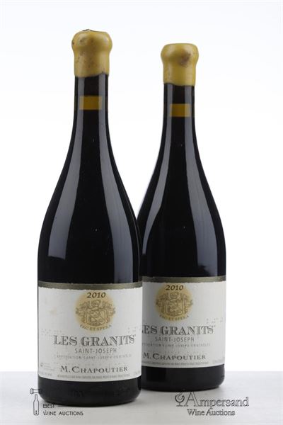 SAINT JOSEPH LES GRANITS 2010 - Chapoutier - 2 Bottles