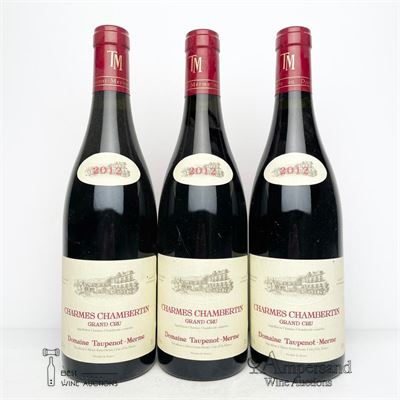 CHARMES CHAMBERTIN 2012 - Taupenot Merme - 3 Bottles