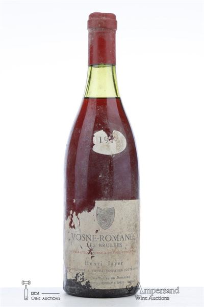 VOSNE ROMANEE LES BRULEES 1974 - Henri Jayer - 1 Bottle