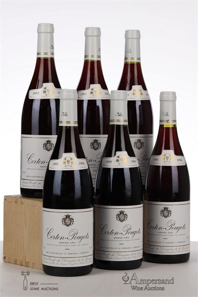 CORTON POUGETS 1998 - Domaine de la Juviniere - 6 Bottles