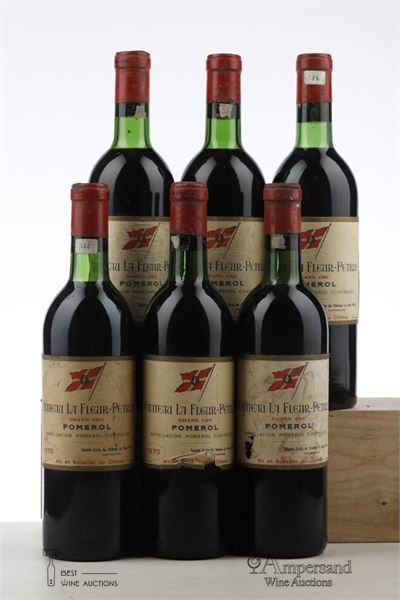 LA FLEUR PETRUS 1970 - Mc - 6 Bottles