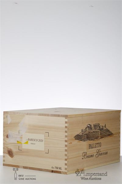 BARBARESCO RABAJA 2020 - Bruno Giacosa  - 6 Bottles - Owc 6
