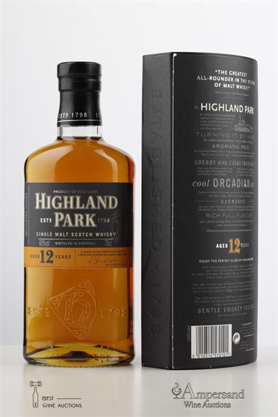HIGHLAND PARK 12 Y - Alc. 40% 1 bottle