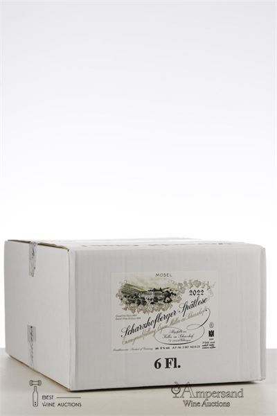 SCHARZHOFBERGER RIESLING SPATLESE 2022 - Egon Muller - 6 Bottles - Oc 6