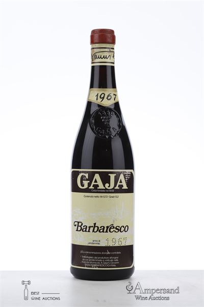 BARBARESCO 1967 - Gaja - 1 Bottle