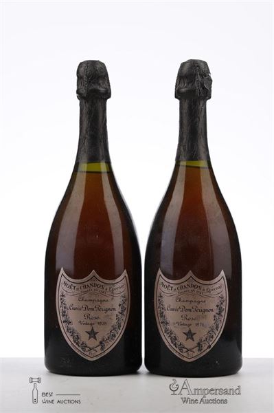 DOM PERIGNON ROSE 1978 - Moet et Chandon - 2 Bottles