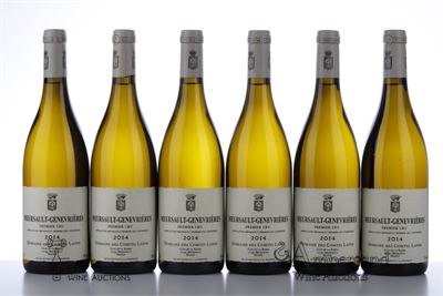 MEURSAULT GENEVRIERES Comtes Lafon 2014 - 6 Bottles