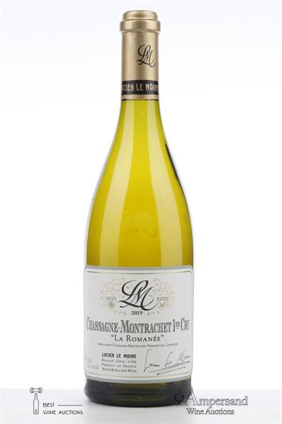 CHASSAGNE MONTRACHET BLANC LA ROMANEE 2019 - Lucien Le Moine - 1 Bottle