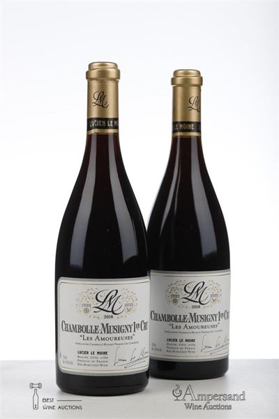 CHAMBOLLE MUSIGNY LES AMOUREUSES 2018 - Lucien Le Moine - 2 Bottles
