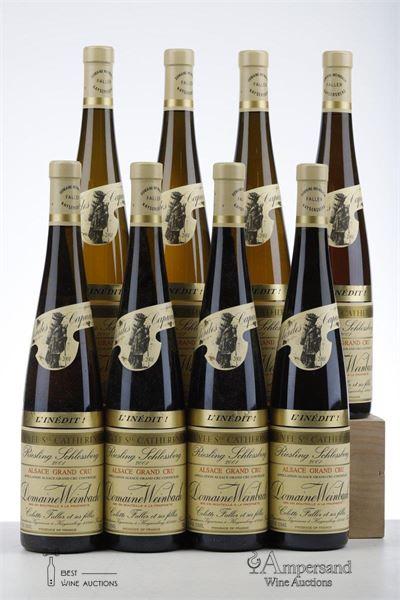 RIESLING SCHLOSSBERG CUVEE ST CATHERINE L'INEDIT 2001 - Weinbach - 8 Bottles