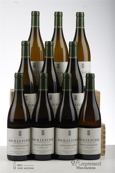 POUILLY FUISSE LES BIRBETTES VIEILLES VIGNES 2016 - Chateau des Rontets - 10 Bottles
