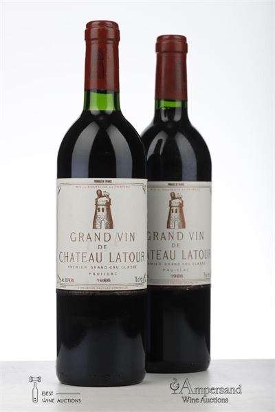 LATOUR 1986 - Mc - 2 Bottles
