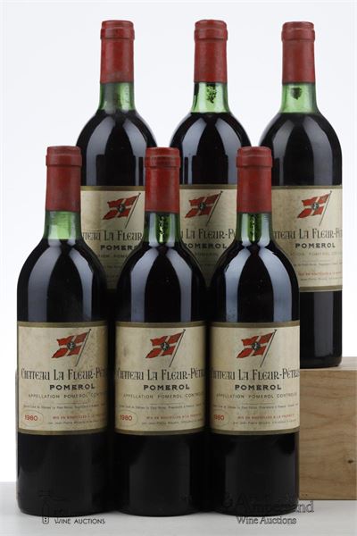 LA FLEUR PETRUS 1980 - Mc - 6 Bottles