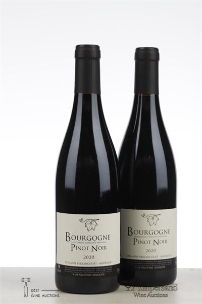 BOURGOGNE PINOT NOIR 2020 - Domaine Berlancourt - 2 Bottles
