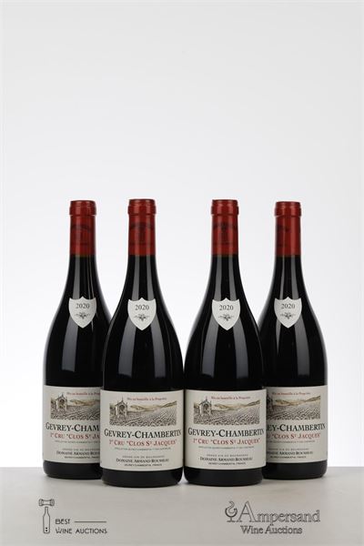 GEVREY CHAMBERTIN CLOS ST JACQUES 2020 - Armand Rousseau - 4 Bottles - Oc 6