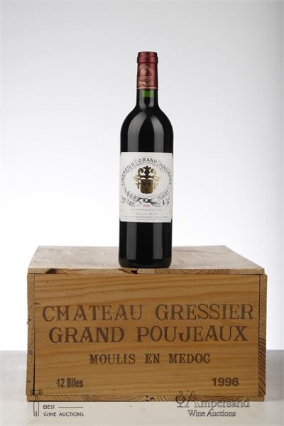 GRESSIER GRAND POUJEAUX 1996 - Mc - 12 Bottles - Owc 12