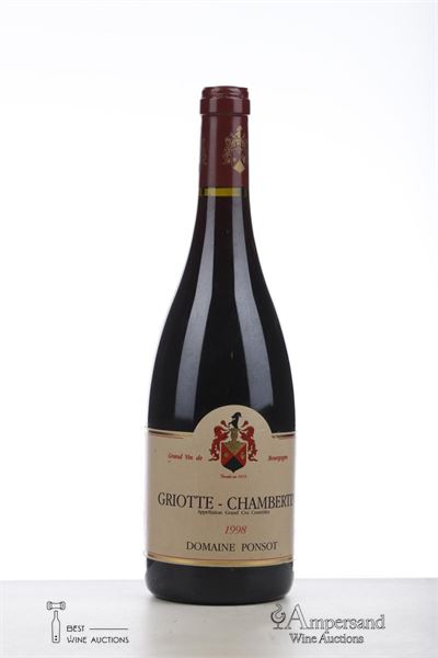 GRIOTTE CHAMBERTIN 1998 - Ponsot - 1 Bottle