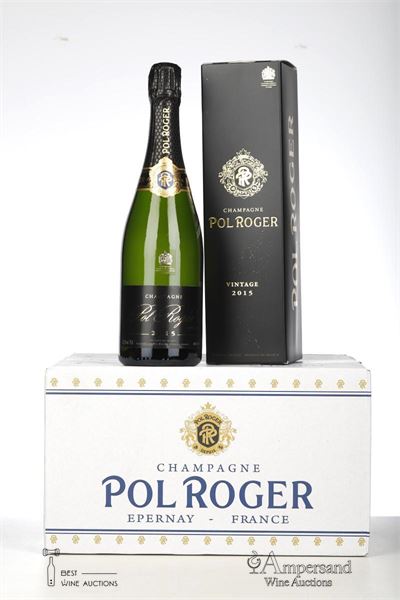POL ROGER VINTAGE BRUT 2015 - Pol Roger - 6 Bottles - Oc 6