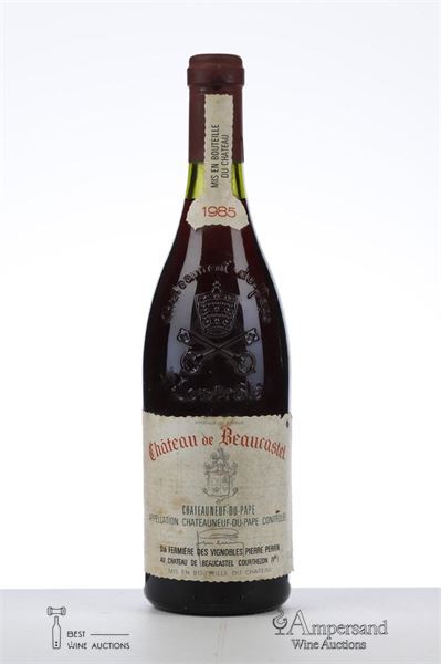 CHATEAUNEUF DU PAPE BEAUCASTEL 1985 - Beaucastel - 1 Bottle