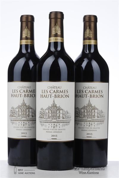 LES CARMES HAUT BRION 2015 - Mc - 3 Bottles