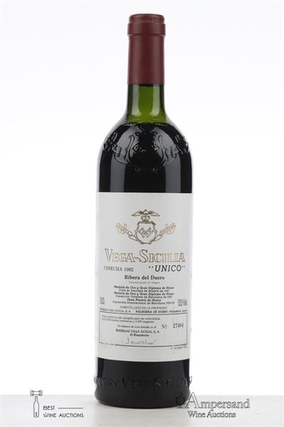 VEGA SICILIA UNICO 1982 - Vega Sicilia - 1 Bottle