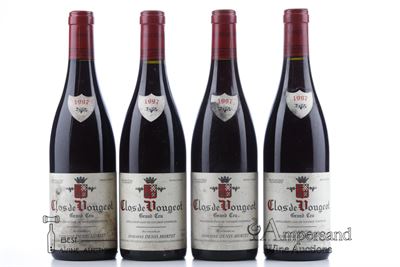 CLOS VOUGEOT 1997 - Denis Mortet - 4 Bottles
