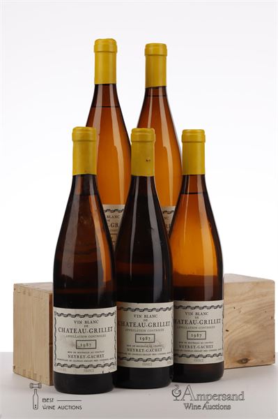 GRILLET 1987 - Neyret Gachet - 5 Bottles