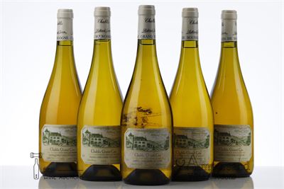 CHABLIS LES BLANCHOTS VIEILLE VIGNES 1995 - Billaud Simon - 5 Bottles