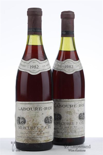 MERCUREY CLOS DU ROI 1982 - Laboure Roi - 2 Bottles